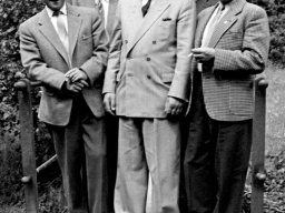 Horst Hinz, Erwin Weinandt, Horst Bartelt, ?, Erwin Franz  (v.l.n.r.)