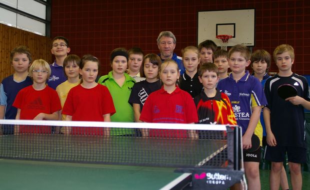 Alle Teilnehmer mit Trainer Dr. Norbert Englisch